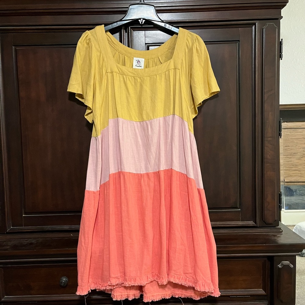 Boutique boho tunic style dress.